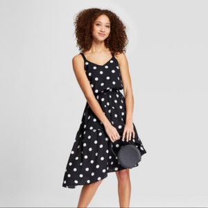 A New Day B&W Polka Dots and Ruffles - M